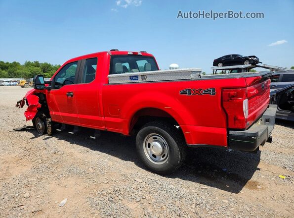 1FT7X2B66MEC28861 2021 FORD F250 Red Rear left