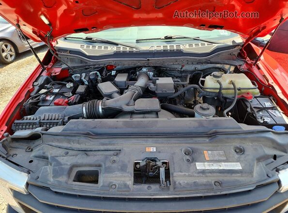 1FT7X2B66MEC28861 2021 FORD F250 Red Rear interior view