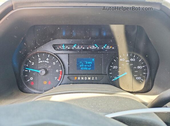 1FT7X2B66MEC28861 2021 FORD F250 Red Instrument cluster view