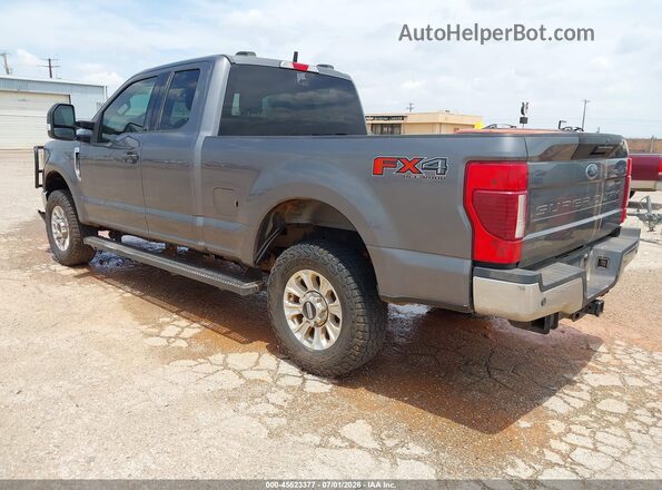 1FT7X2B67MEC68737 2021 FORD F-250 Gray Հետևի ձախ