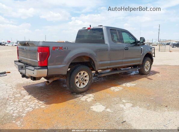 1FT7X2B67MEC68737 2021 FORD F-250 Gray Հետևի աջ