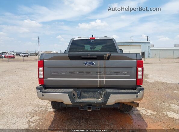 1FT7X2B67MEC68737 2021 FORD F-250 Gray 