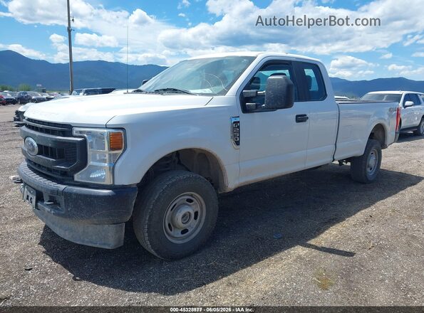 1FT7X2B67MED24255 2021 FORD F-250 White Przód lewy