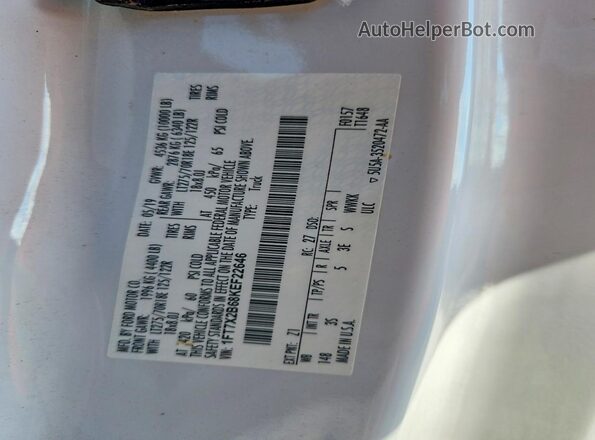 1FT7X2B68KEF22646 2019 FORD F250 White Engine compartment view