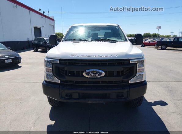 1FT7X2B68MED59595 2021 FORD F-250 Белый Вид щитка приборов
