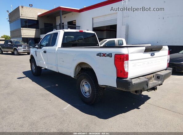 1FT7X2B68MED59595 2021 FORD F-250 Белый Задняя левая четверть