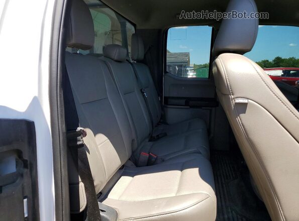 1FT7X2B69NEC90188 2022 FORD F250 White უკანა სავარძლების ხედი
