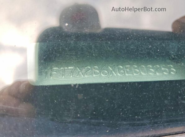 1FT7X2B6XGEB03253 2016 FORD F250 Blue VIN sticker view