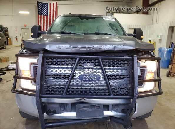 1FT7X2B6XJEB12624 2018 FORD F250 Gray Դիմացի տեսք