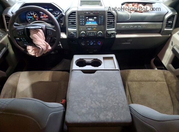 1FT7X2B6XJEB12624 2018 FORD F250 Gray Առջևի վահանակի տեսք
