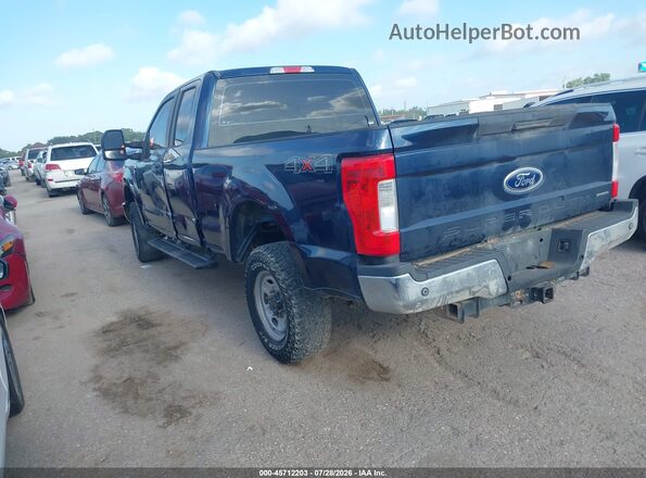 1FT7X2B6XJEC69036 2018 FORD F-250 Blue Rear left