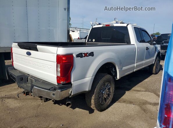 1FT7X2B6XMEE13222 2021 FORD F250 White Trasero derecho
