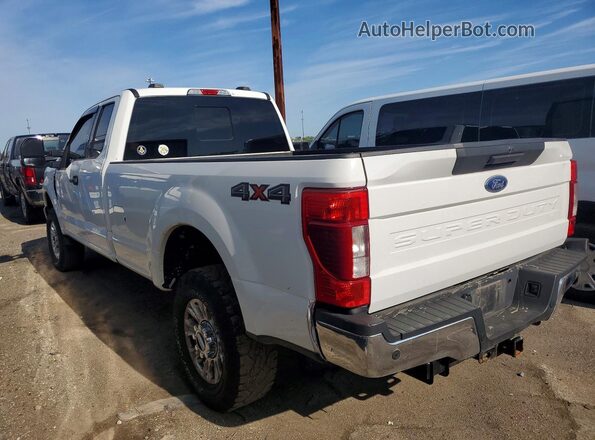 1FT7X2B6XMEE13222 2021 FORD F250 White Trasero izquierdo