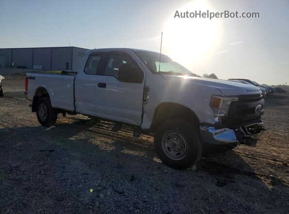 1FT7X2B6XMEE17965 2021 FORD F250 White წინა მარჯვენა