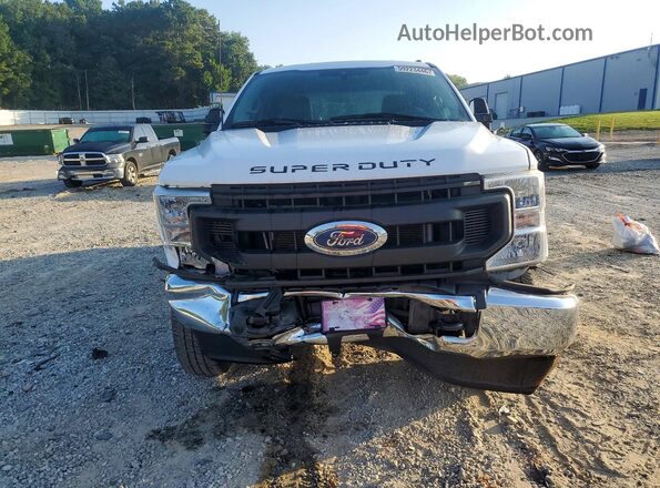 1FT7X2B6XMEE17965 2021 FORD F250 White წინა ხედი