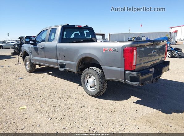 1FT7X2BA0PED83284 2023 FORD F-250 Gray Trasero izquierdo
