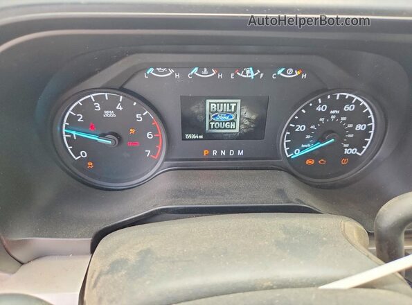1FT7X2BA8PEC50837 2023 FORD F250 White ხელსაწყოთა პანელის ხედი
