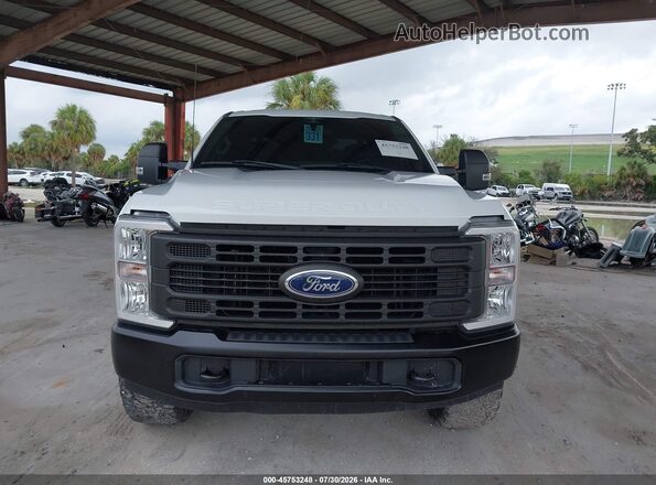 1FT7X2BA9PEC60423 2023 FORD F-250 White Սարքավորումների վահանակի տեսք