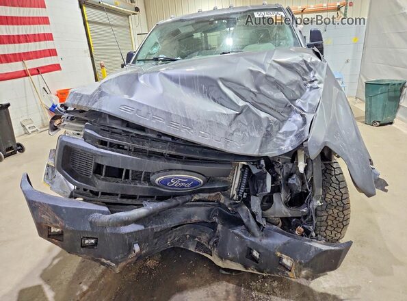 1FT7X2BN4NED20463 2022 FORD F250 Gray Widok z przodu