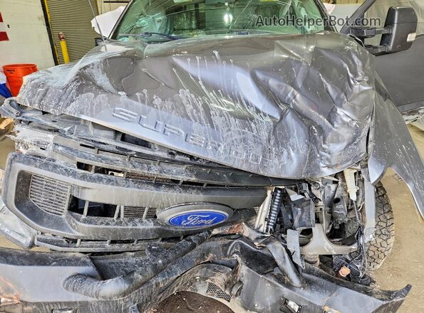 1FT7X2BN4NED20463 2022 FORD F250 Gray Widok wnętrza z tyłu