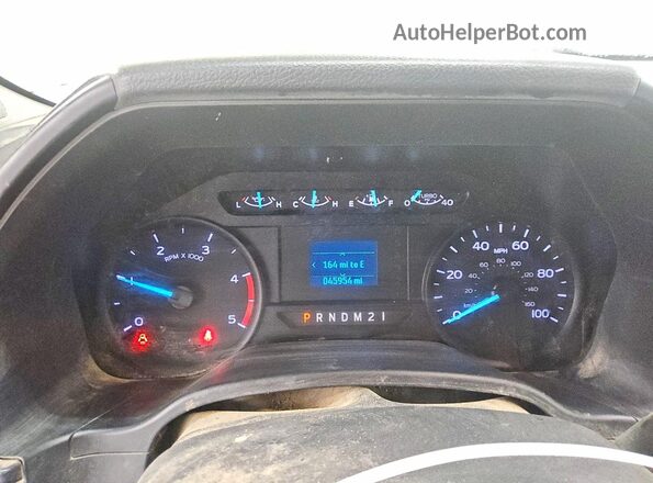 1FT7X2BT5JEC68849 2018 FORD F250 Gray Սարքավորումների վահանակի տեսք