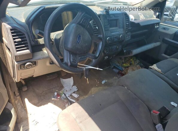 1FT7X2BTXHEC85964 2017 FORD F250 White Առջևի վահանակի տեսք