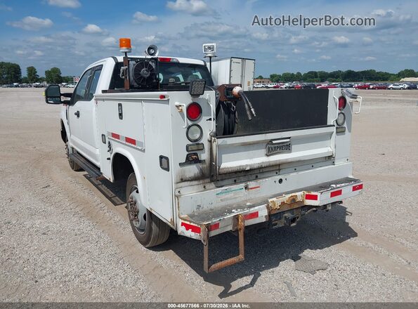 1FT7X3B6XHEE05018 2017 FORD F350 Белый Задняя левая четверть