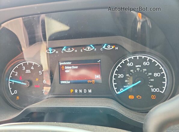 1FT8W2BA4REE47904 2024 FORD F250 White Instrument cluster view