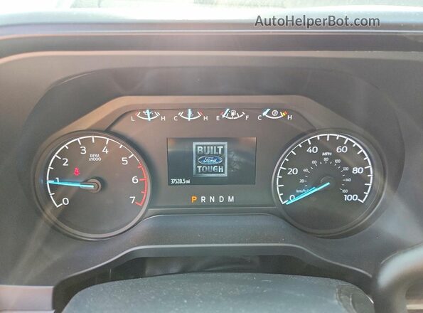 1FT8W2BA9REE52435 2024 FORD F250 Black Вид щитка приладів