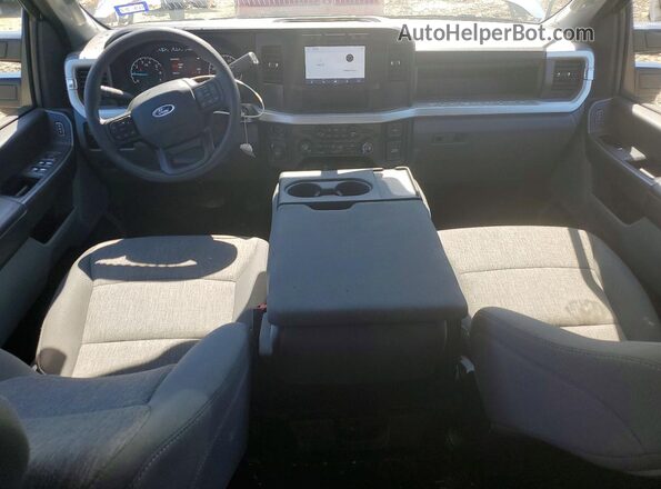1FT8W2BA9REG01149 2024 FORD F250 Silver Widok deski rozdzielczej