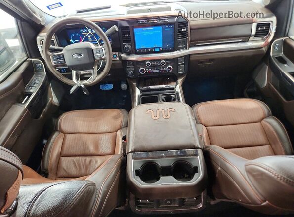 1FT8W2BM4REF42781 2024 FORD F250 Black Widok deski rozdzielczej