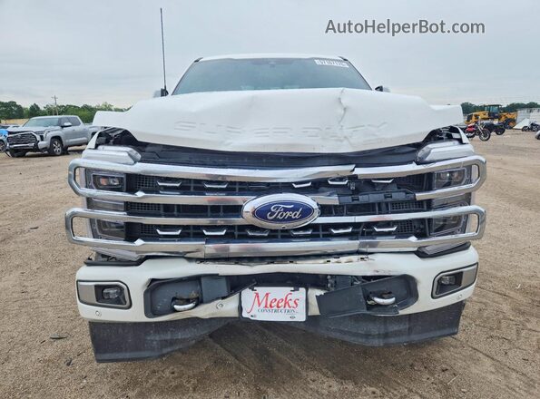 1FT8W2BM7REC67424 2024 FORD F250 White Widok z przodu