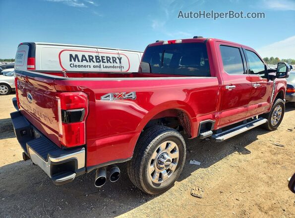 1FT8W2BM7REE12235 2024 FORD F250 Burgundy Задня права чверть