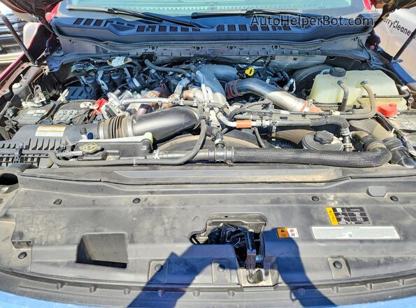 1FT8W2BM7REE12235 2024 FORD F250 Burgundy Вид задньої частини салону