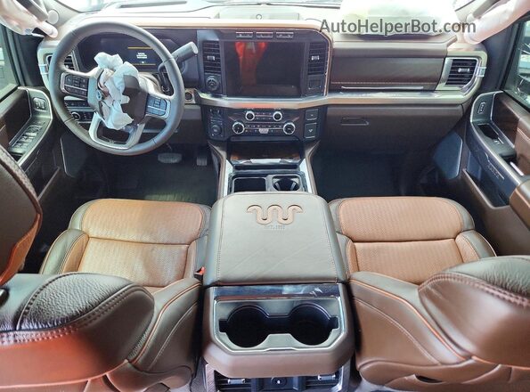 1FT8W2BM8PED97712 2023 FORD F250 White Вид панелі приладів