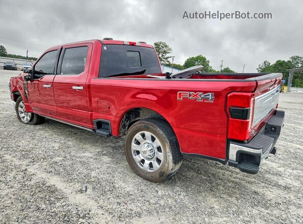 1FT8W2BM8REF56425 2024 FORD F250 Red Tył lewy