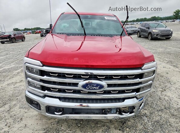 1FT8W2BM8REF56425 2024 FORD F250 Red Widok z przodu