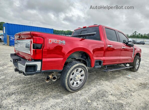 1FT8W2BM8REF56425 2024 FORD F250 Red Tył prawy