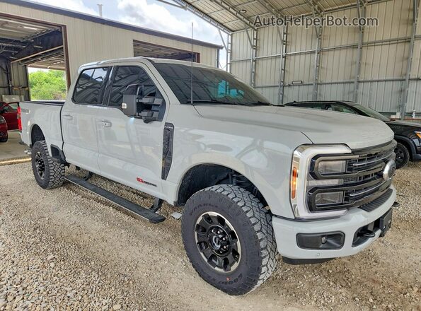 1FT8W2BM8SEC94444 2025 FORD F250 Серый Передняя правая четверть
