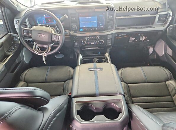 1FT8W2BM8SEC94444 2025 FORD F250 Серый Вид панели приборов