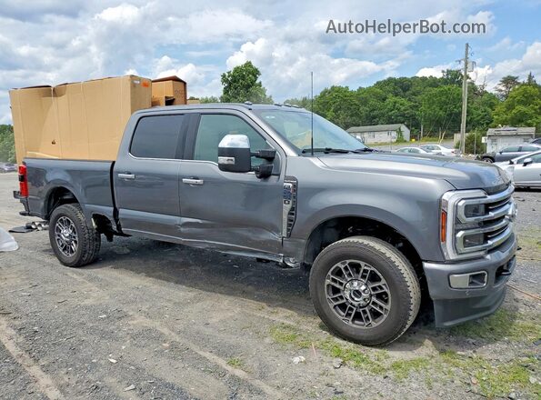 1FT8W2BM8SED66131 2025 FORD FORD Серый Передняя правая четверть