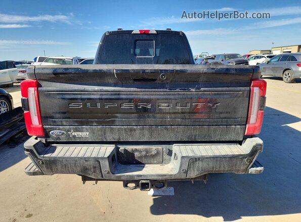 1FT8W2BM9SEC03875 2025 FORD F250 Черный Вид сзади