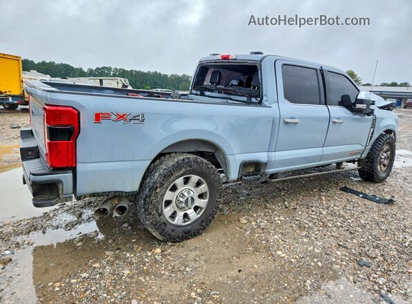 1FT8W2BMXREE16151 2024 FORD F250 Серый Задняя правая четверть