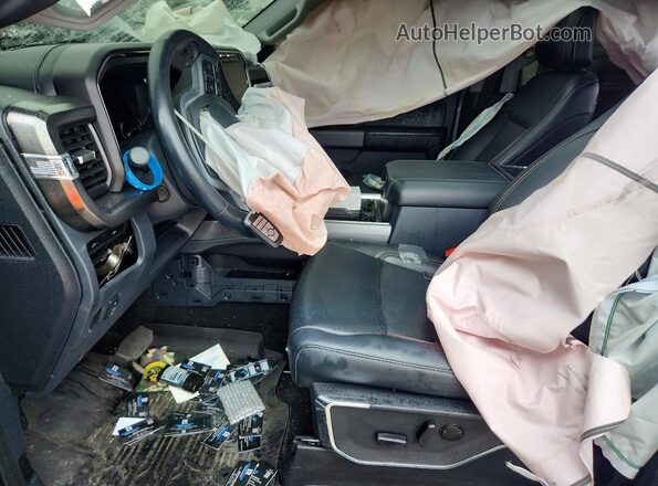 1FT8W2BMXREE16151 2024 FORD F250 Серый Вид салона спереди