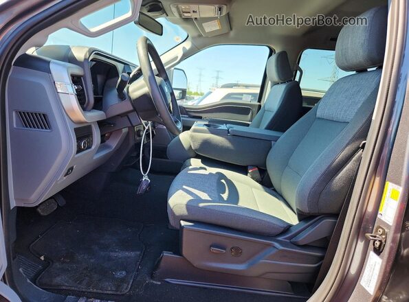 1FT8W2BN3TED61431 2026 FORD F250 Gray Вид салону спереду