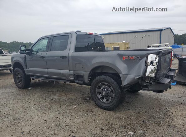 1FT8W2BN6REC20006 2024 FORD F250 Gray Vista de la etiqueta del VIN