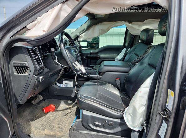 1FT8W2BT0MED25079 2021 FORD F250 Gray Widok wnętrza z przodu
