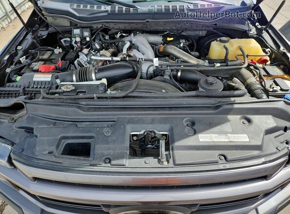1FT8W2BT0MED25079 2021 FORD F250 Gray Widok wnętrza z tyłu