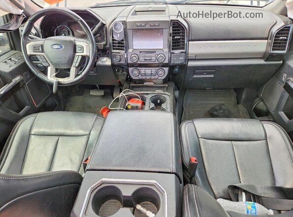 1FT8W2BT0MED25079 2021 FORD F250 Gray Widok deski rozdzielczej