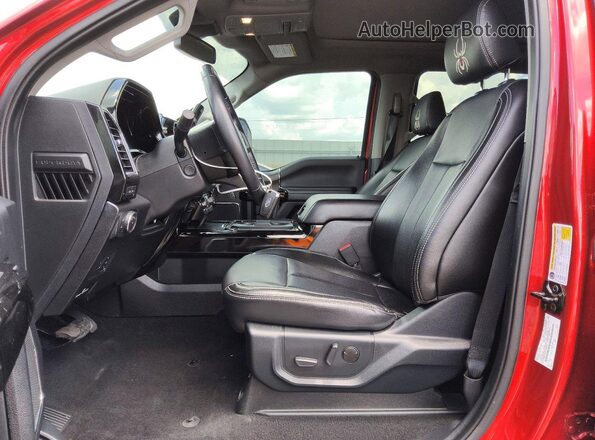 1FT8W2BT0MED25082 2021 FORD F250 Red წინა სალონის ხედი